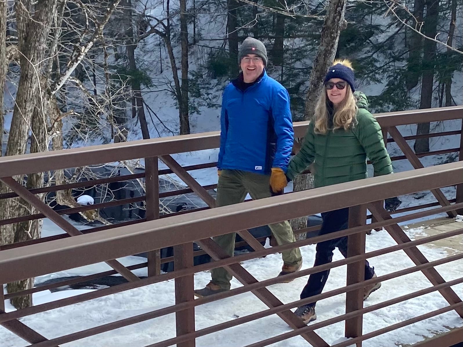 John Fincham and his wife Sue in Ontario cottage country