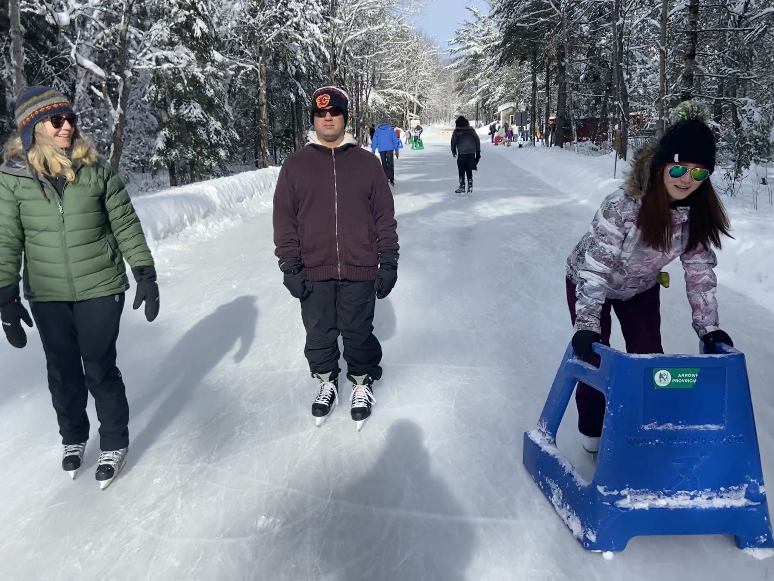 Skating at Arrowhead Park, Huntsville