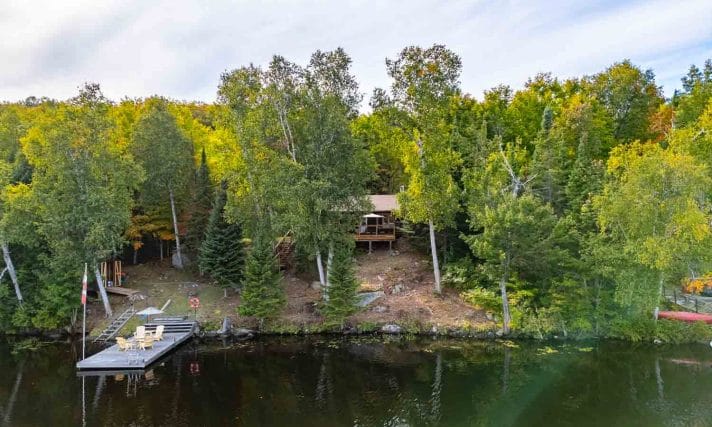 Lakeview towards cottage @ 415 Sandwood Drive South Burk's Falls