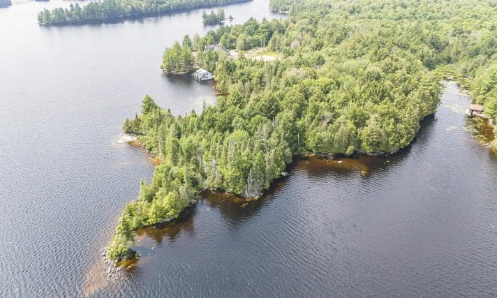 Vacant Waterfront Lot on Ahmic Lake | Finding Your Muskoka