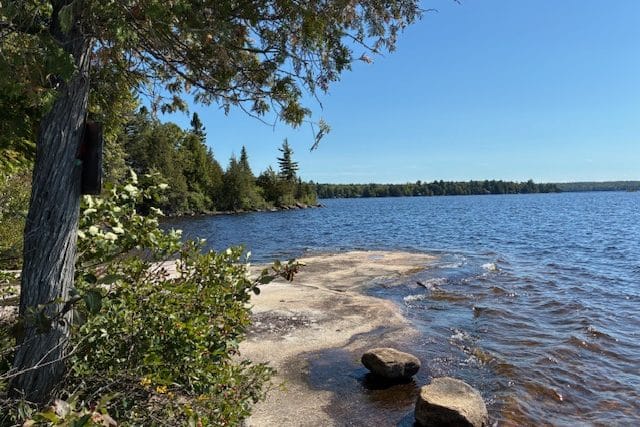 IMG_0447 Granite outcroppings on Ahmic Lake