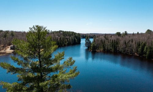 Ahmic Lake narrows to Neighick Lake