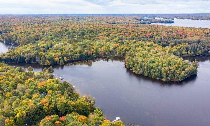 VTV2k21-91 Point on Ahmic Lake for sale