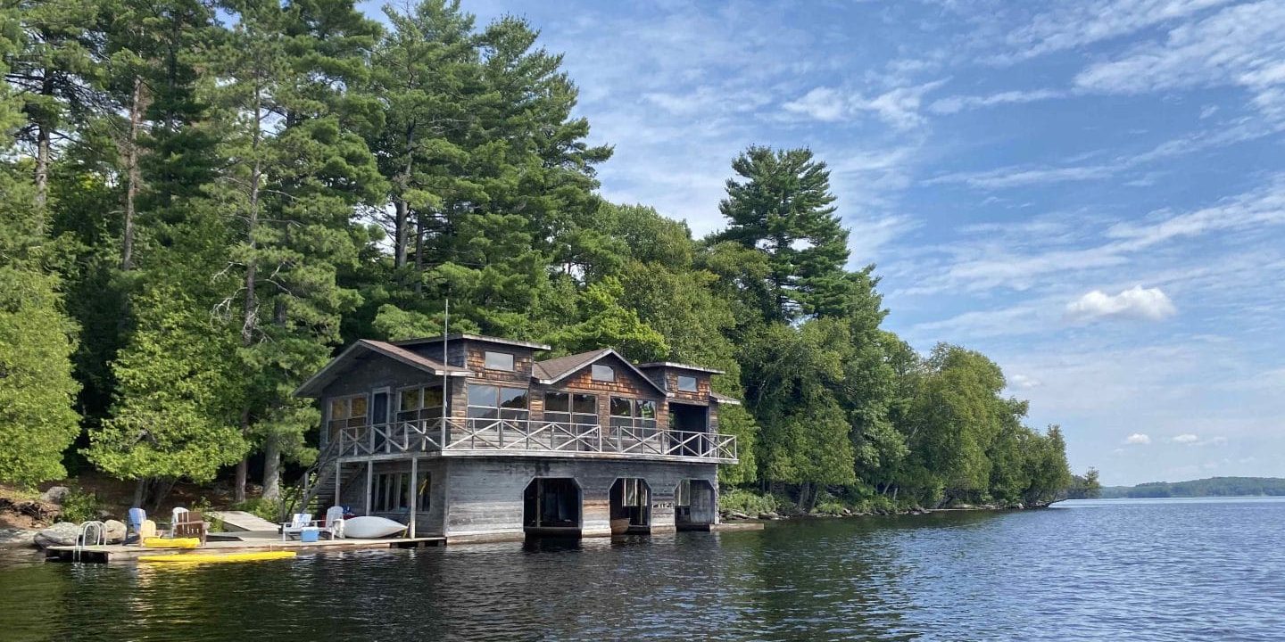 Muskoka cottage & boathouse